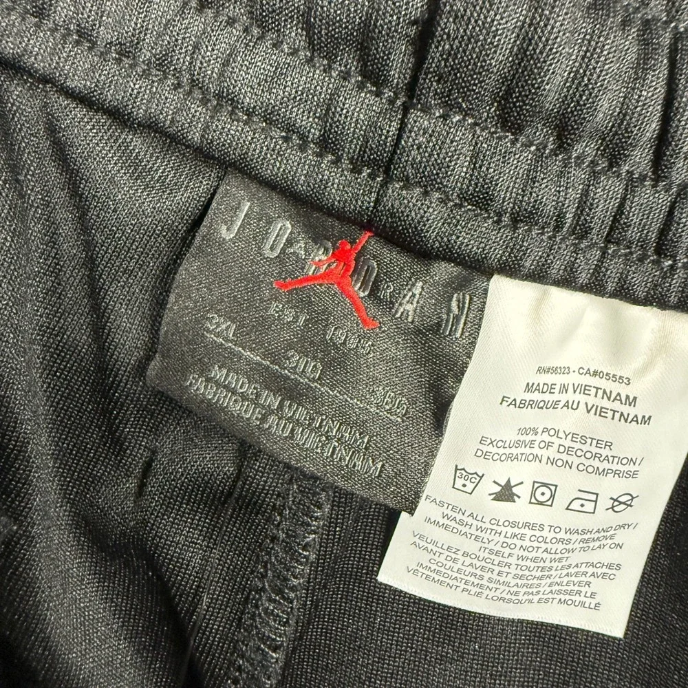Jordan Track Pants Mens Size 3XL Black Red Athletic HF9341-011
